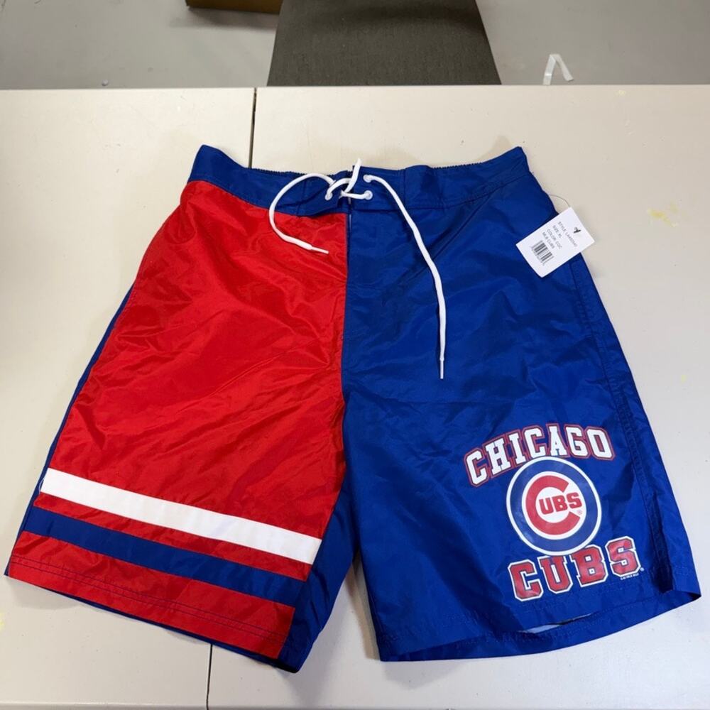 Chicago Cubs G-III Sports By Carl Banks MLB Swim Trunks XL NWT